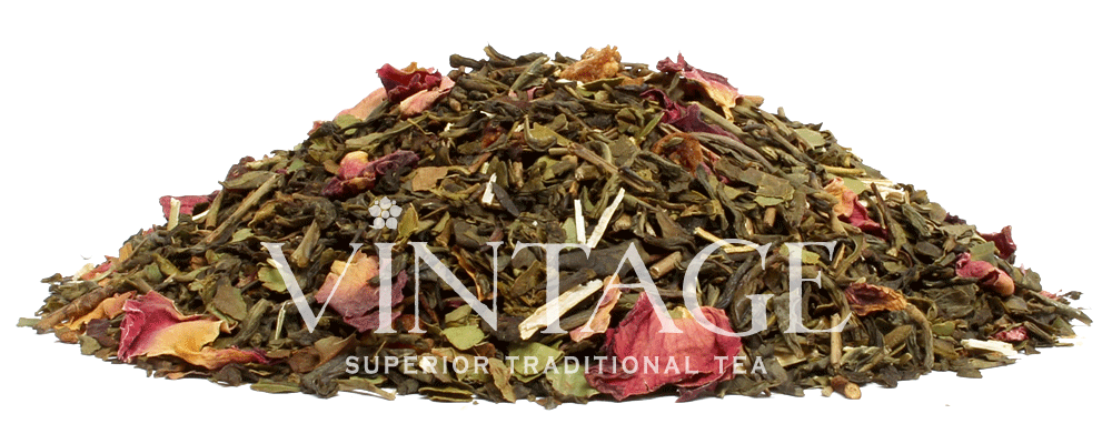 : зеленый чай с добавками "восточная мелисса"