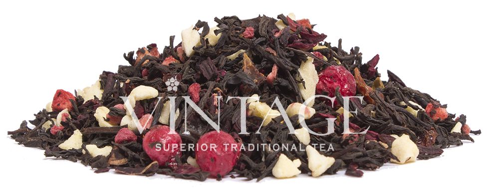 : черный чай с добавками "ягодное лукошко"