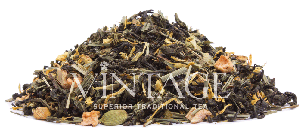 : зеленый чай с добавками "зеленый с имбирем"