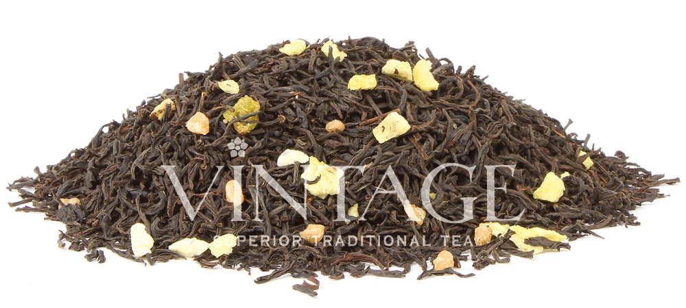 : черный чай с добавками "медовый месяц"