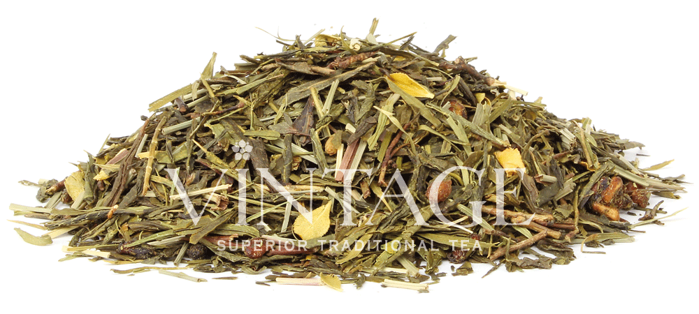 : зеленый чай с добавками "грушовица"