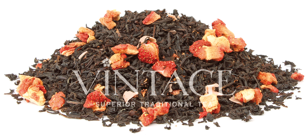 : черный чай с добавками "алиса в зазеркалье"