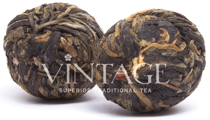 : черный чай "черная жемчужина дракона"