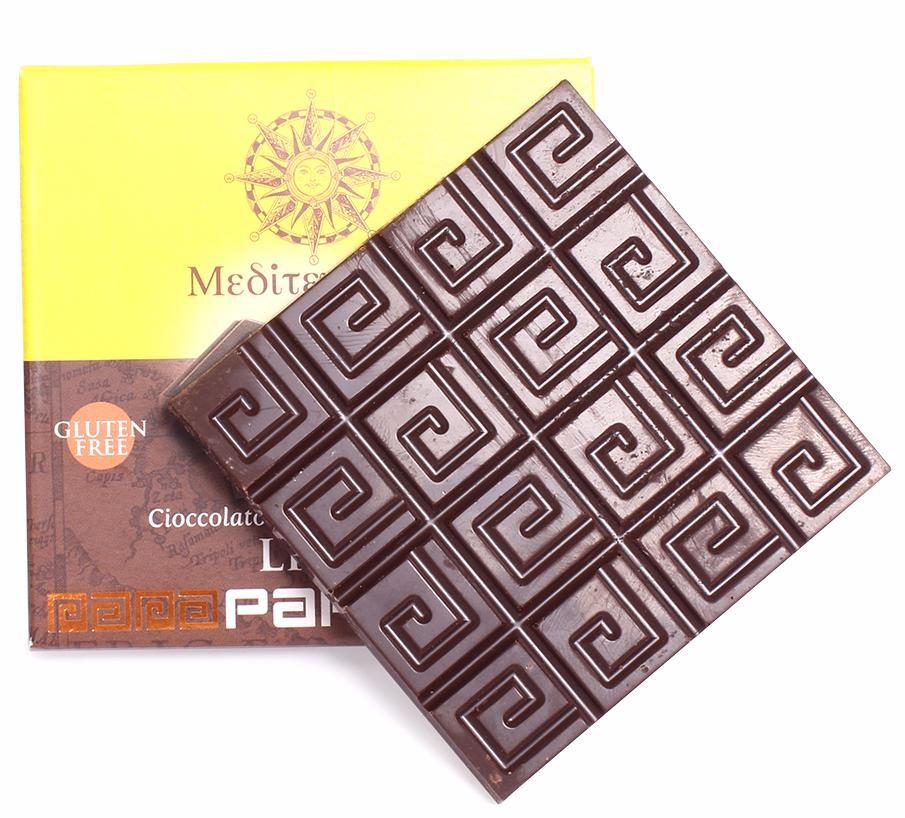 : шоколад темный 60% с лаймом