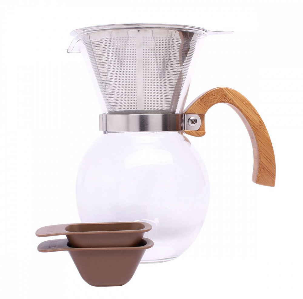 : кемекс с многоразовым двойным фильтром