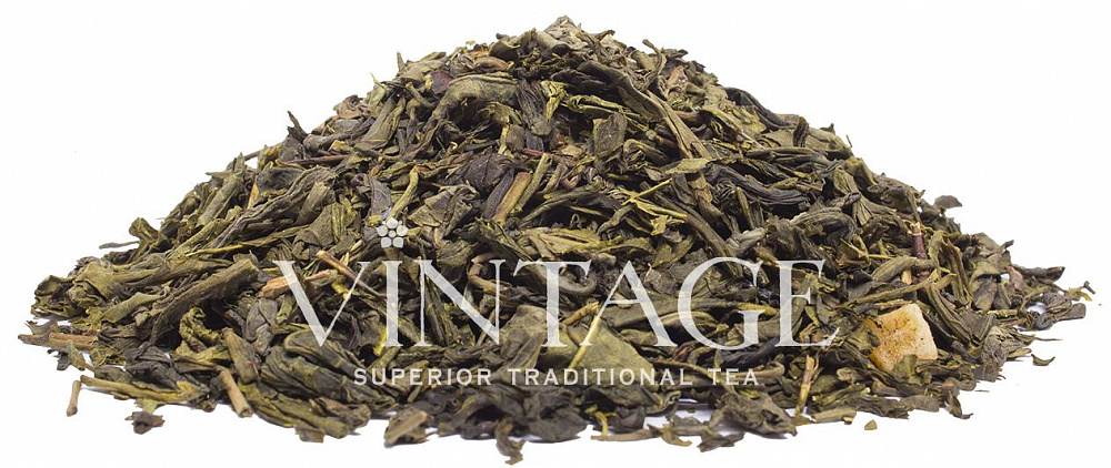 : зеленый чай с добавками "медовая дыня"