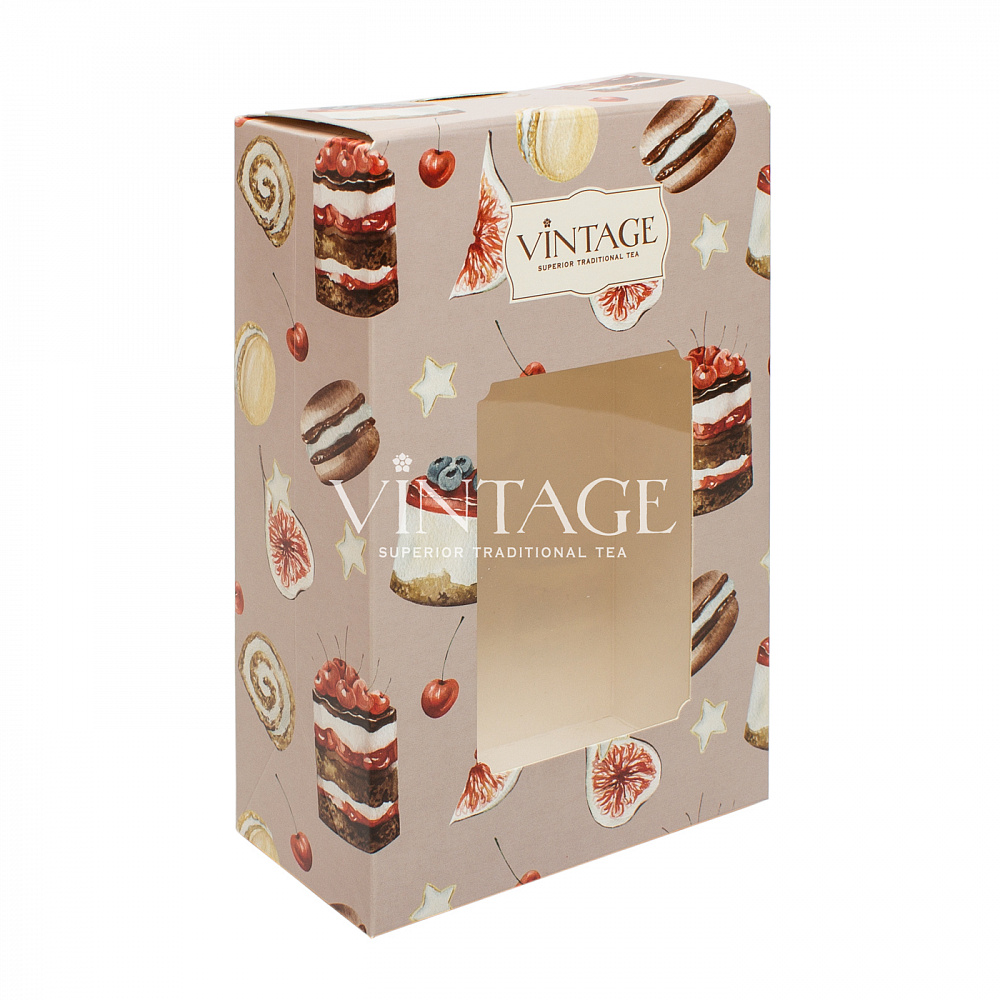 : коробка малая с окном "инжир"