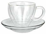 Чашка с блюдцем "Овация"