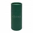 Коробка-тубус D75 мм H180 мм зеленая