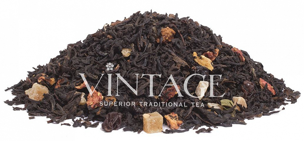 : черный чай с добавками "гуава маргарита"